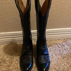 Lucchese Handmade Black Boots